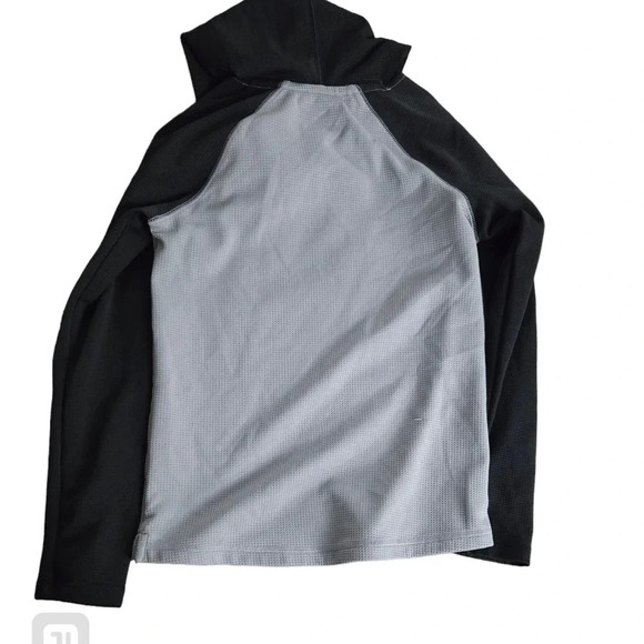 Under Armour Loose Ribbed Hooded Shirt - Picture 2 of 5